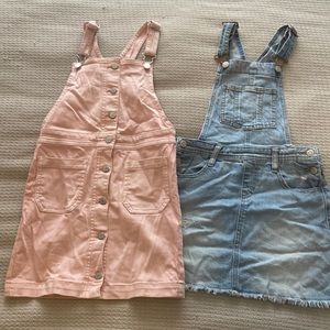 Girls overall dresses